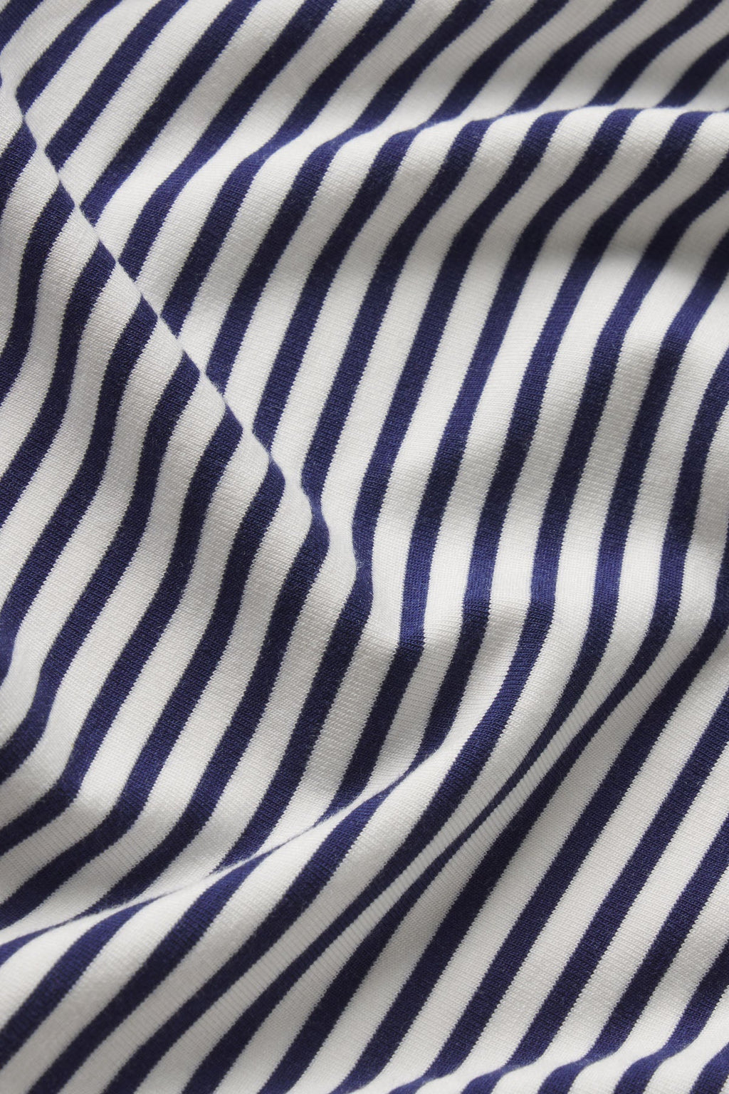DreamModal® Short Sleeve Kimono Pajama Set in Blue Depths Pencil Stripe