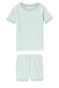 Kids Shorts Set in Parisian Green