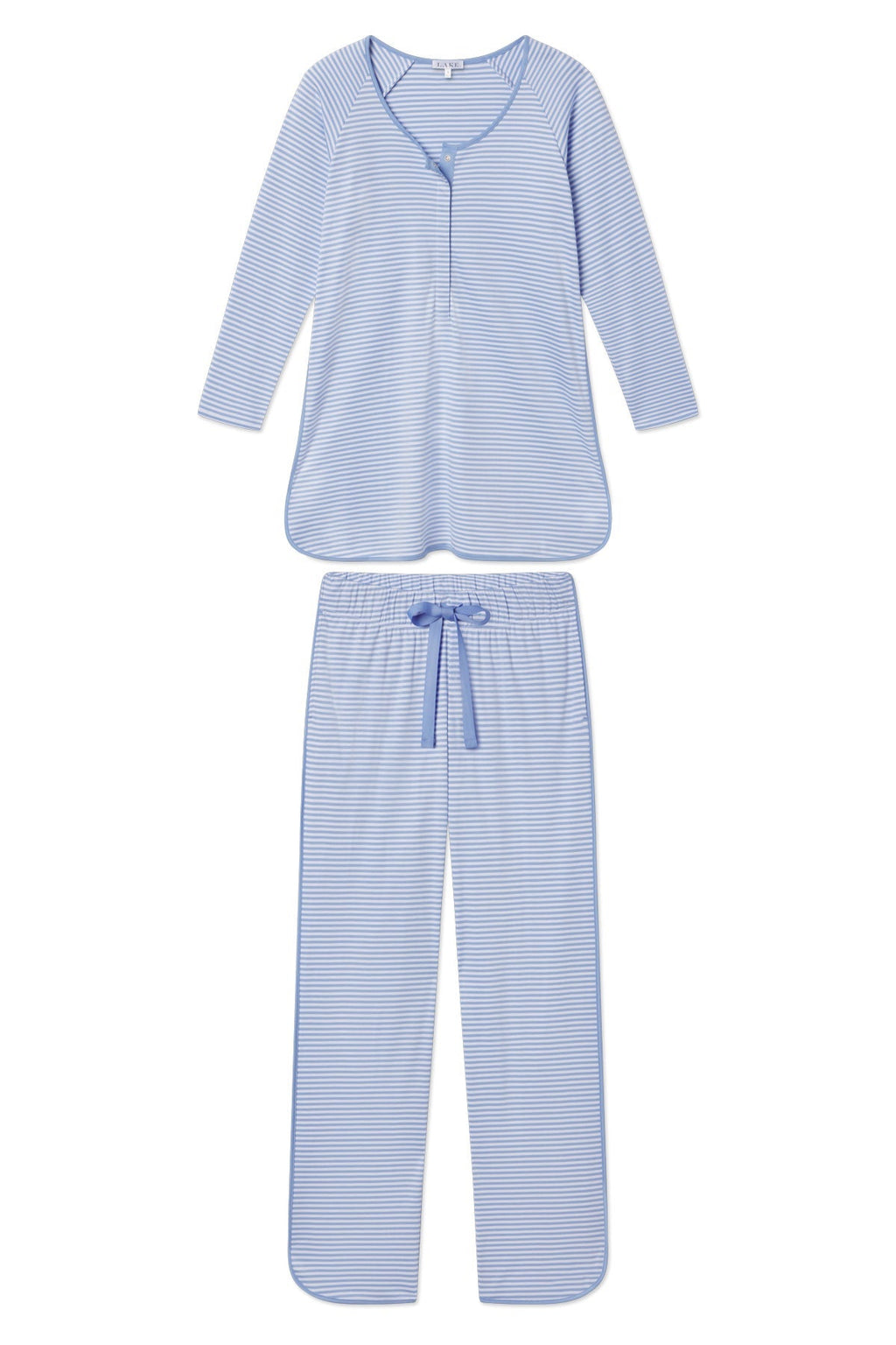 Pima Maternity Long-Long Set in Hydrangea
