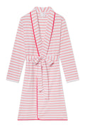 Pima Robe in Gelato Anchor Stripe