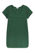 Pima Nightgown in Eden Boating Stripe
