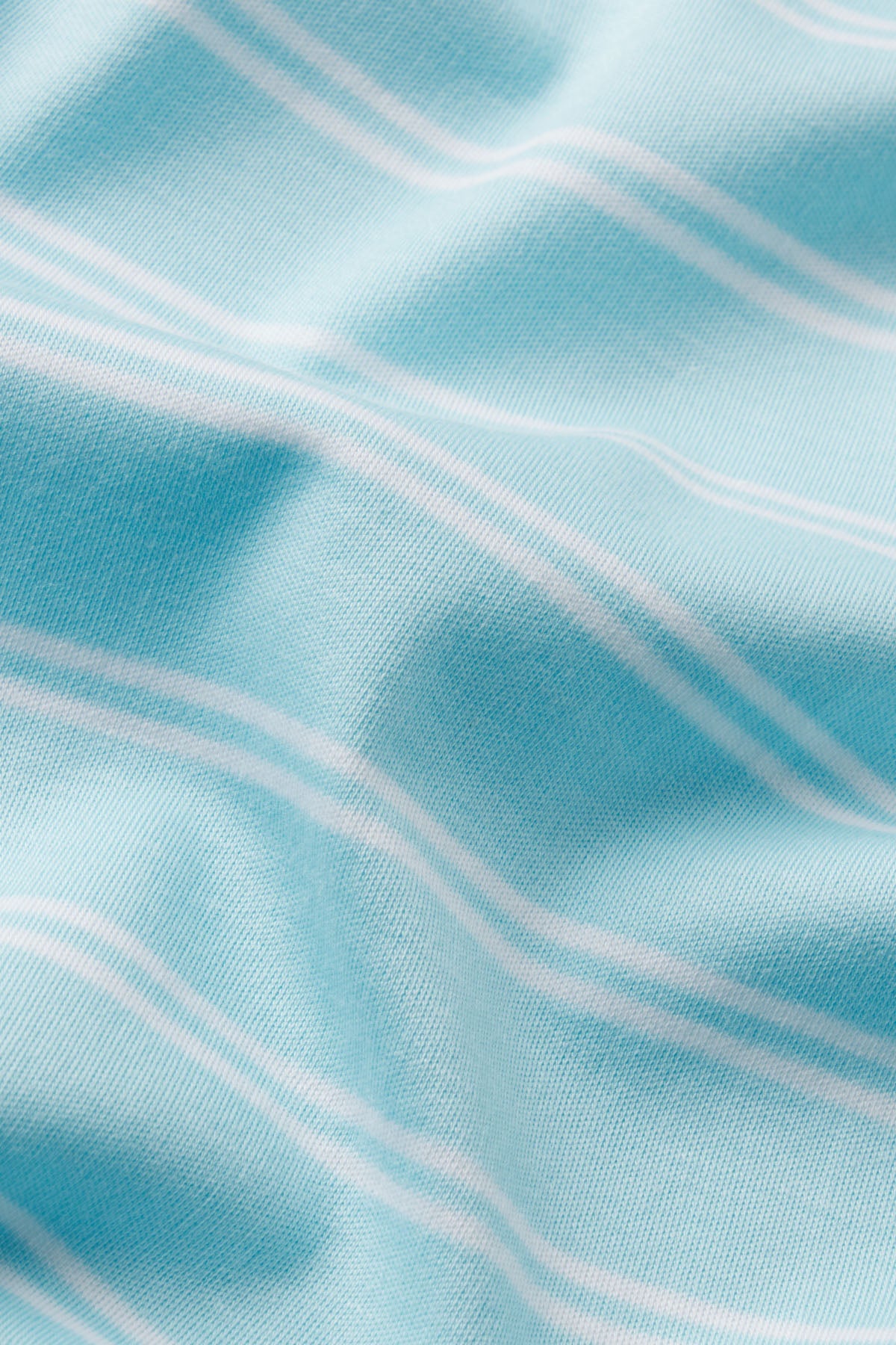 Pima Crew Wide Leg Bundle in Salt Spray Tidal Stripe