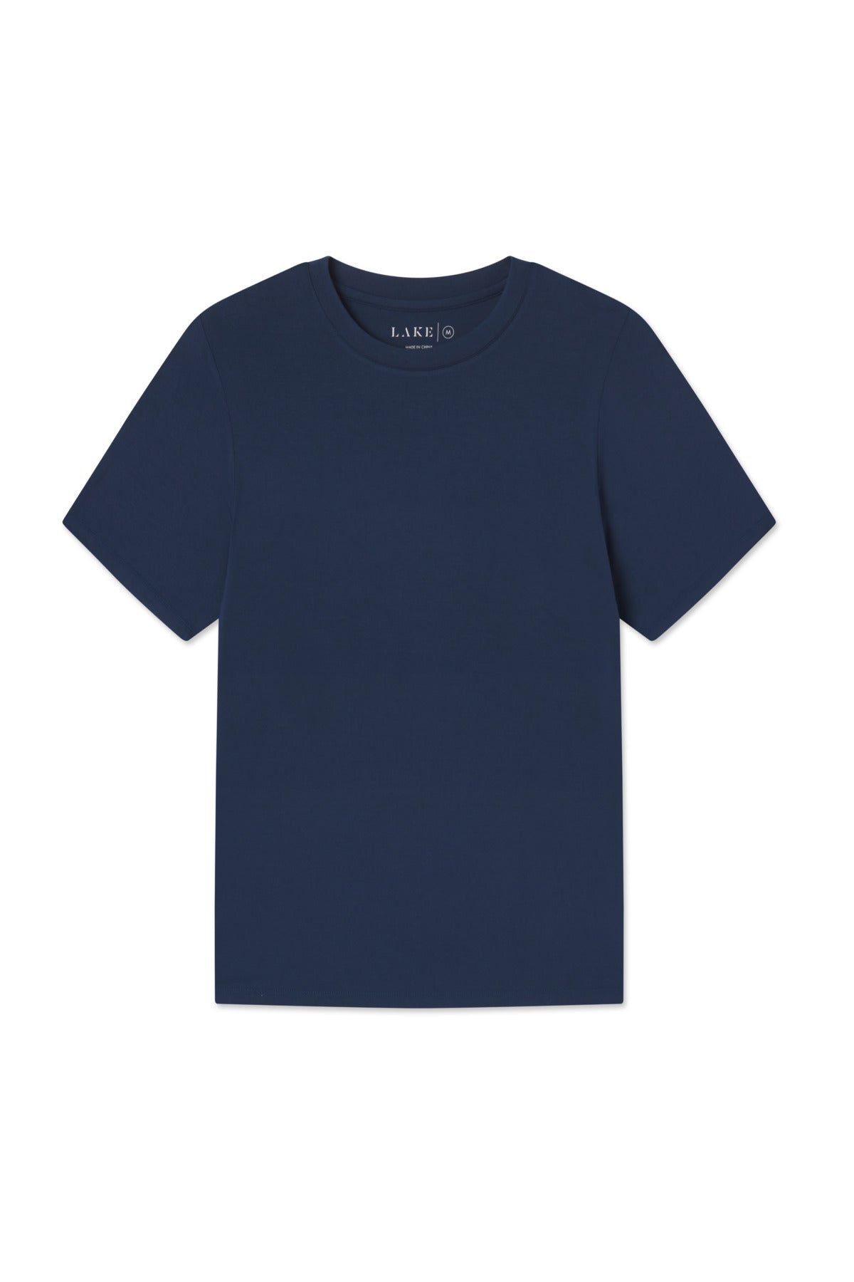 Men's Short Sleeve Bamboo Tee in Sea Depth