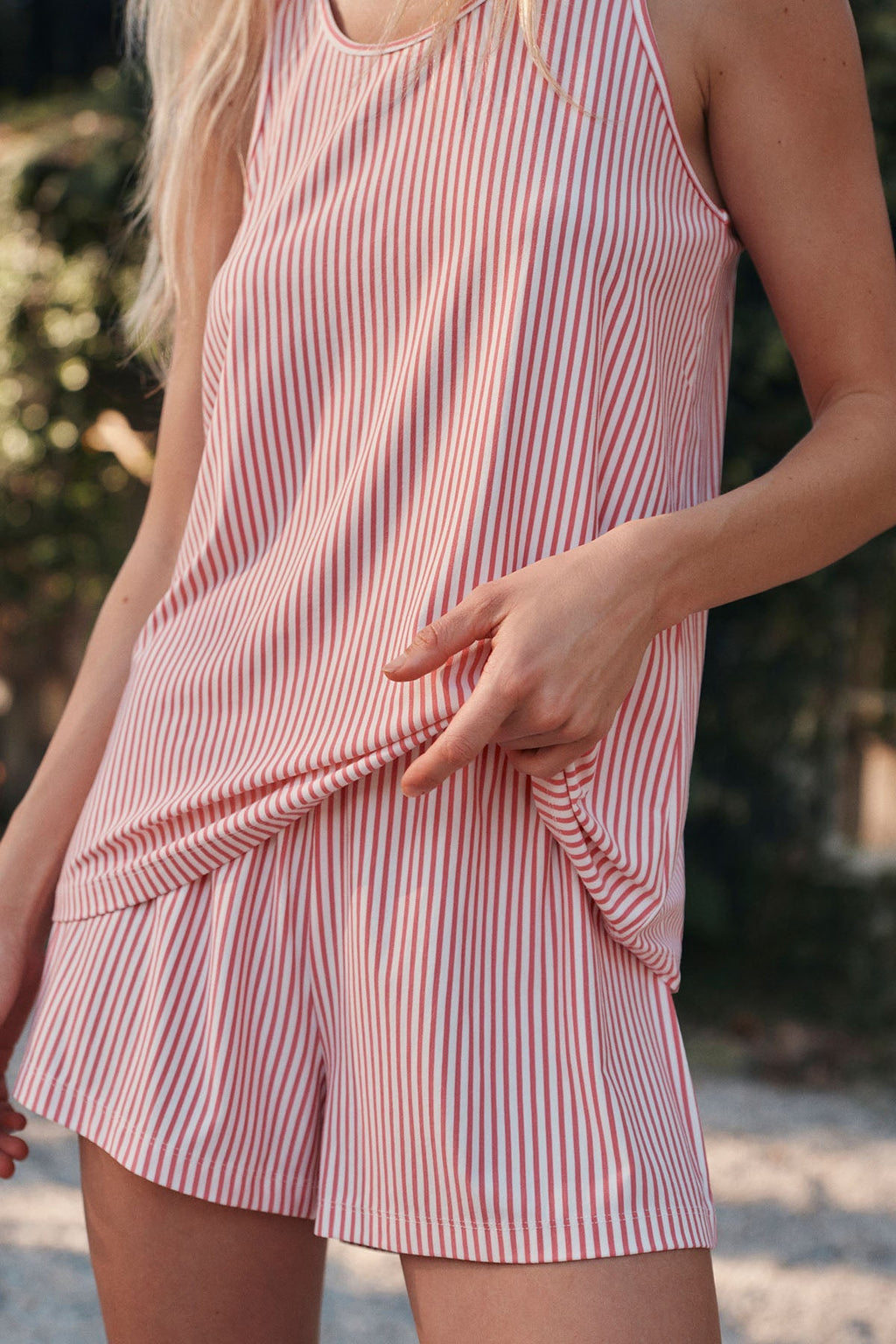 DreamModal® Kimono Shorts Bundle in Winterberry Pencil Stripe