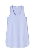 Pima Tank Gown in Hydrangea
